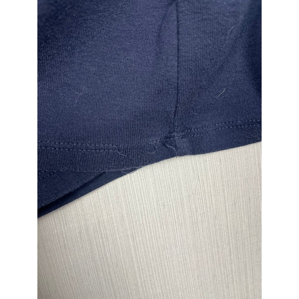 Gap Modern Tee Long Sleeve Womens XL Tall Navy Crew Neck Supima Cotton Minimal - Picture 9 of 9